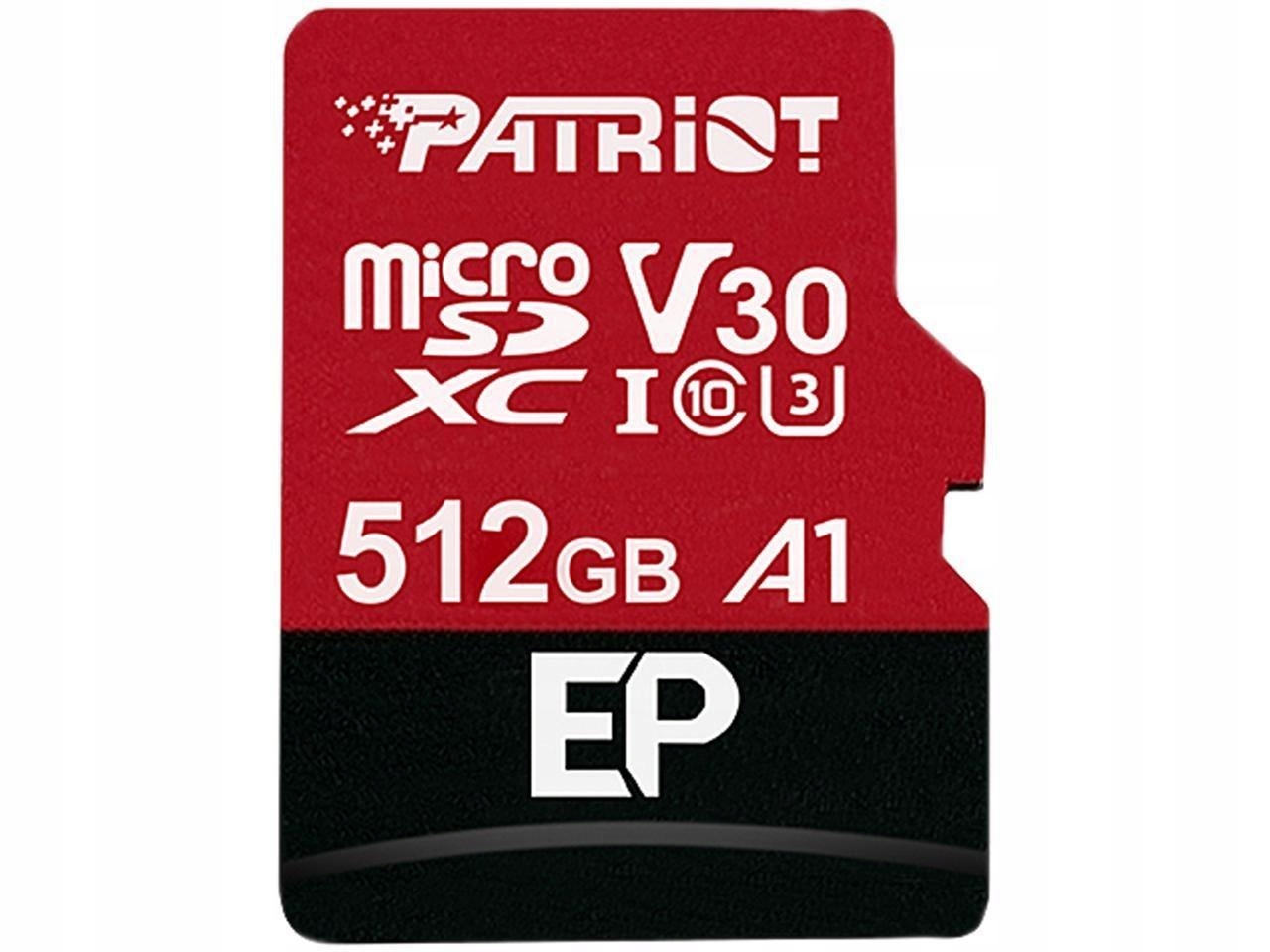 Karta pamięci z adapterem Patriot Memory Ep Pro PEF512GEP31MCX (512GB; Clas