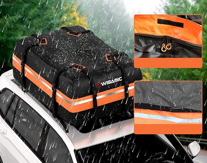 BAGAŻNIK DACHOWY 425 L SKŁADANY WODOSZCZELNY PRZENOŚNY POJEMNIK Producent inny