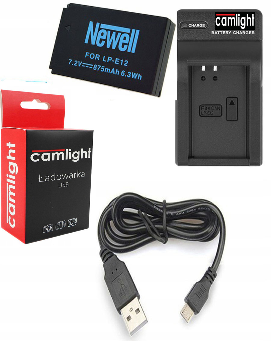 

Ładowarka Usb Bateria Do Canon Eos M100