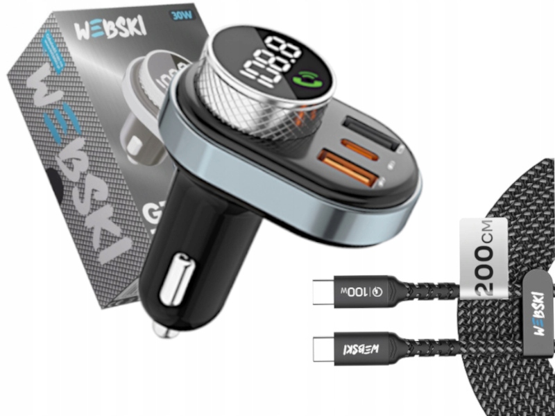 MP3 vysílač nabíječka do auta Automobilová