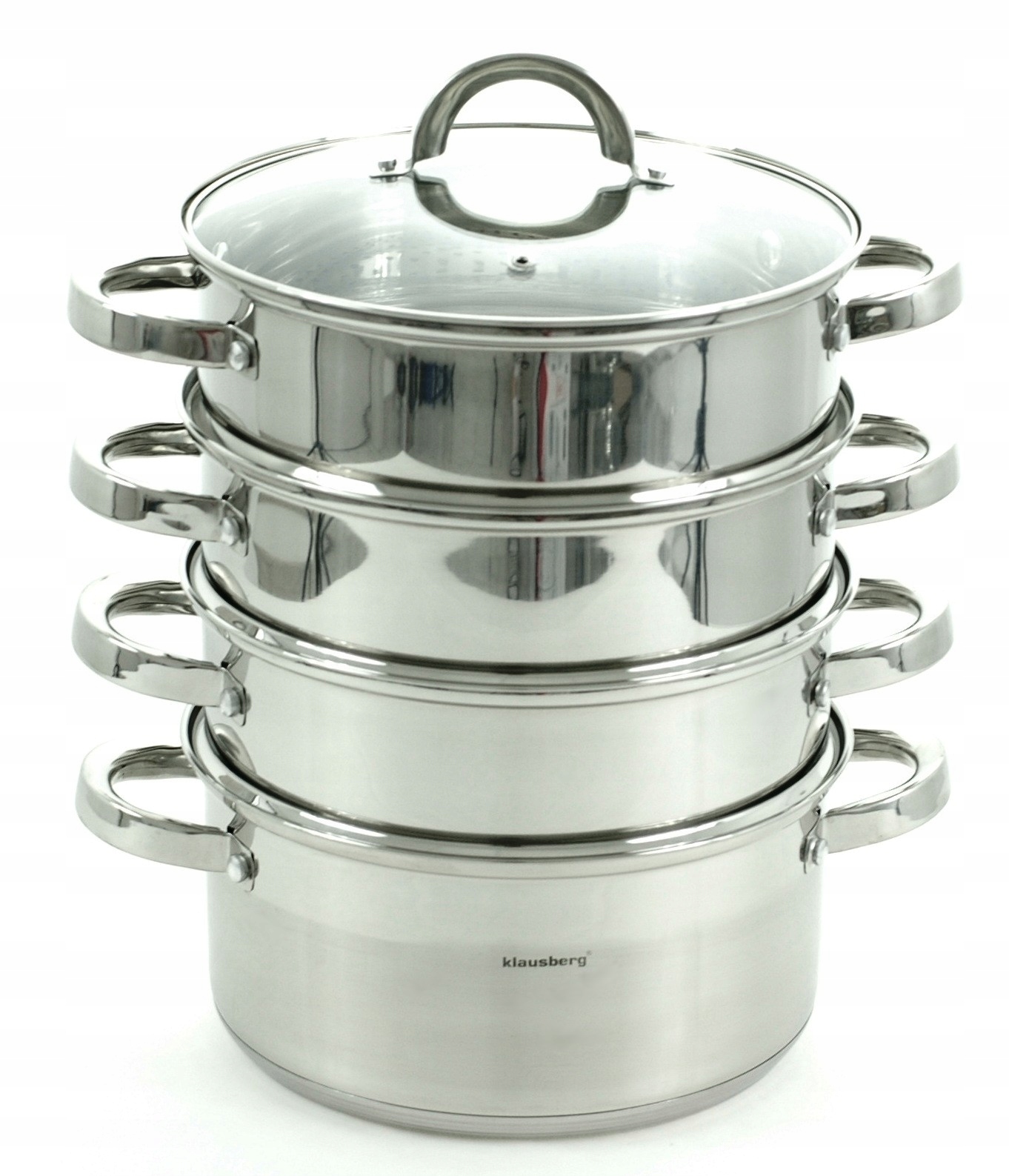 GARNEK 4 L Garnki do GOTOWANIA na PARZE 22cm Pojemność 4 l