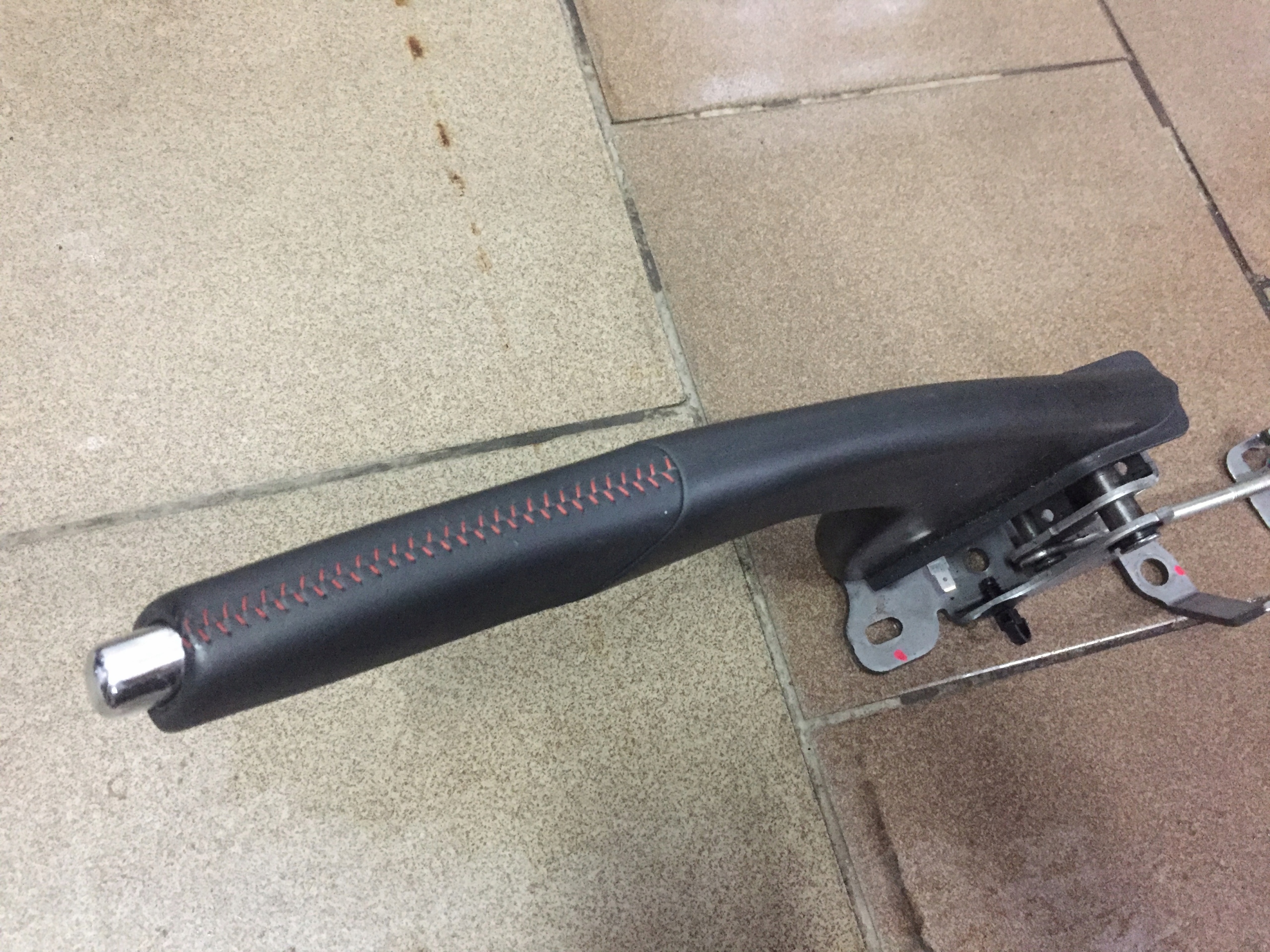 RENAULT CLIO IV RS РЫЧАГ РУЧНОГО ТОРМОЗА КОЖА