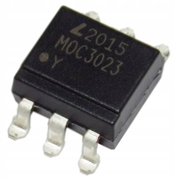 

MOC3023S optotriak bez ukł. przeł. w 0 LiteOn
