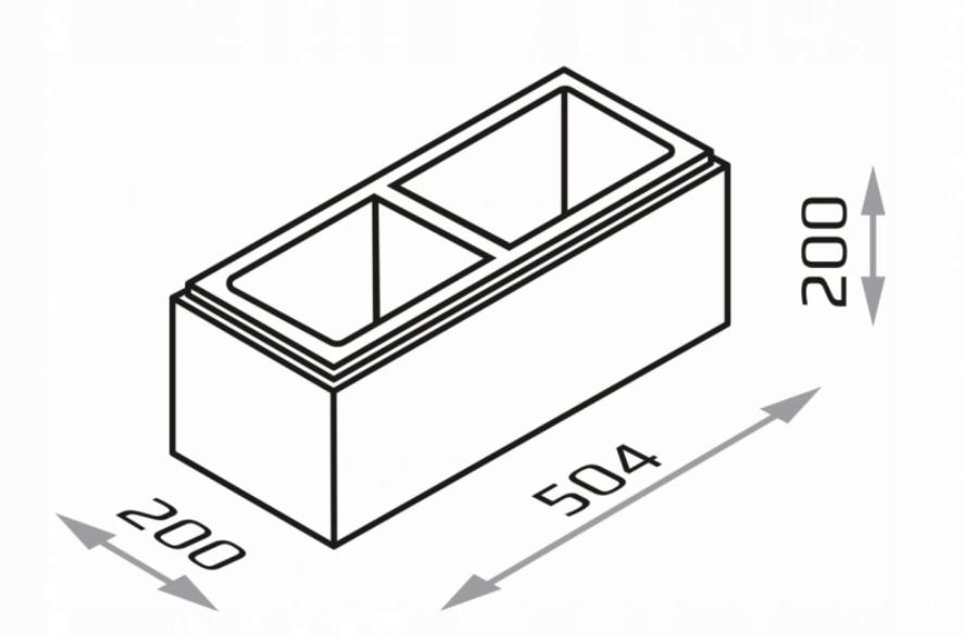 Roma Horizon BH20 50,4x20x20 Onyx - HURT - Upusty Kod producenta BH20