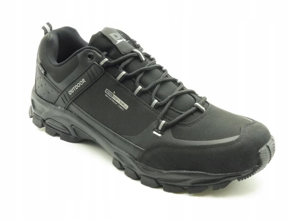 Buty trekkingowe BIG 48- DK 1096 BLK soft shell