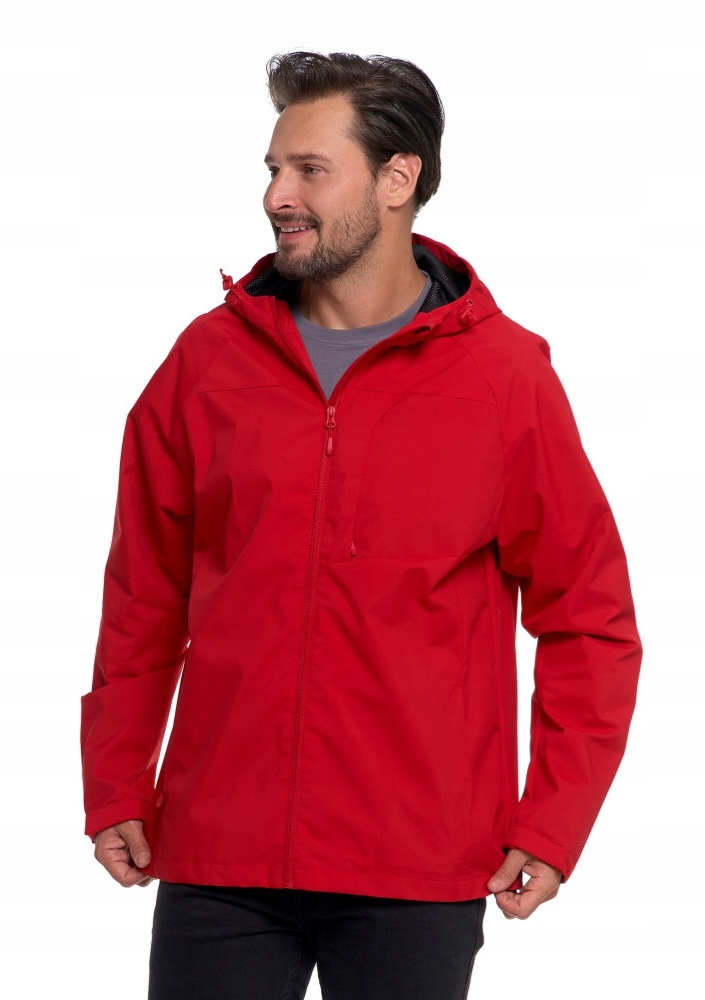 Pláštěnka S Kapucí Unisex Moraj Červená S