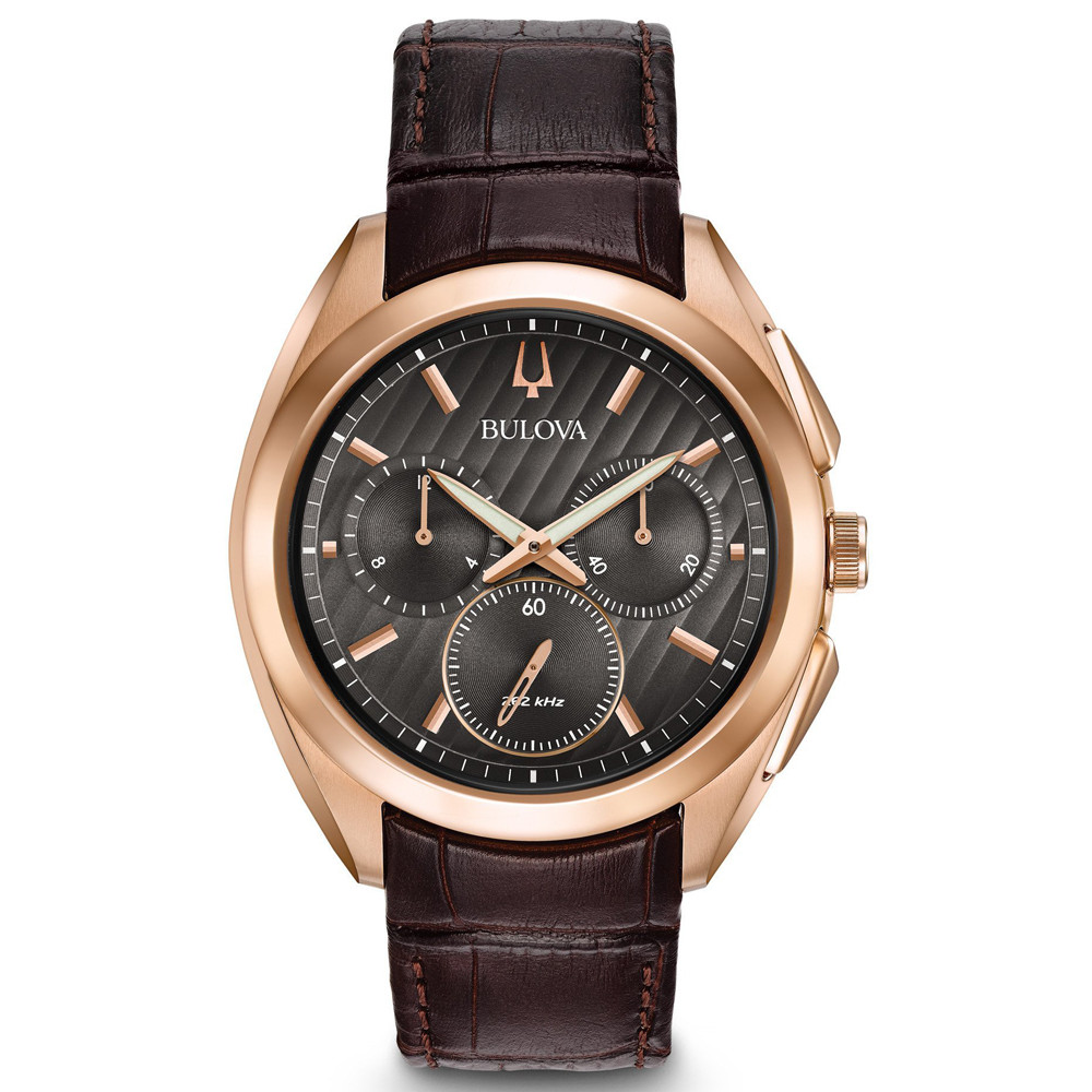 Pánské Hodinky Bulova 97A124 hnědé