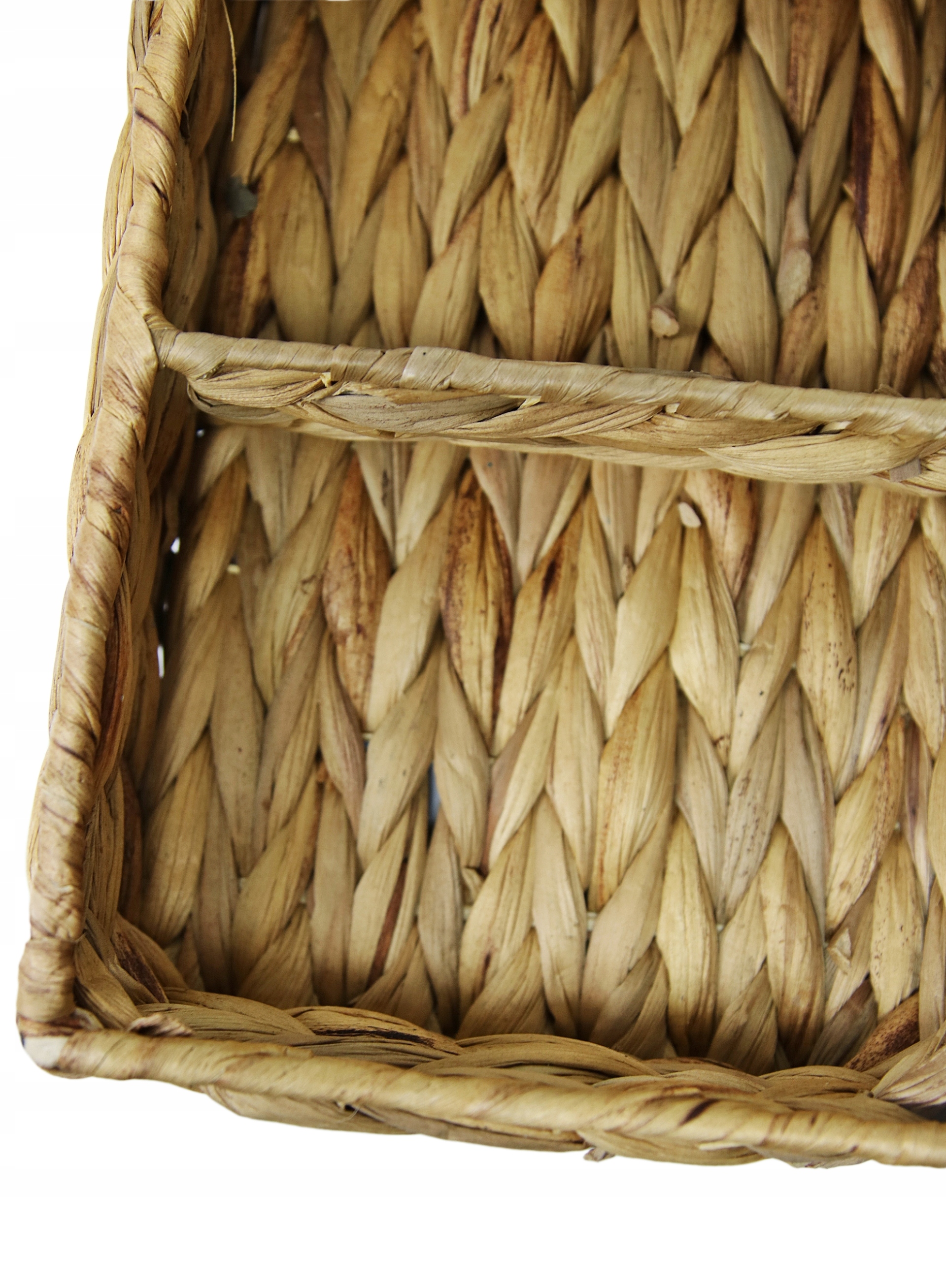 KOSZYK naturalny ORGANIZER potrójny LIŚĆ HIACYNTU Marka MPLCo