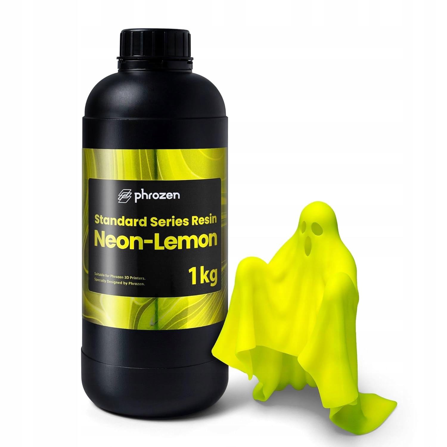 Uv pryskyřice Phrozen Neon Lemon Žlutá 1 kg 1 l pro 3D tiskárnu