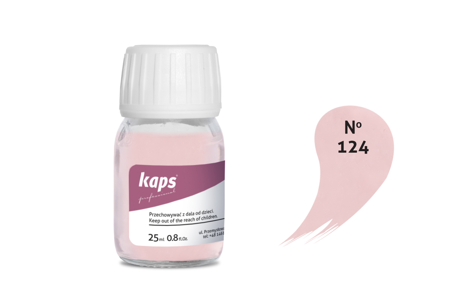 

Farba do skóry naturalnej i syntetycznej Kaps