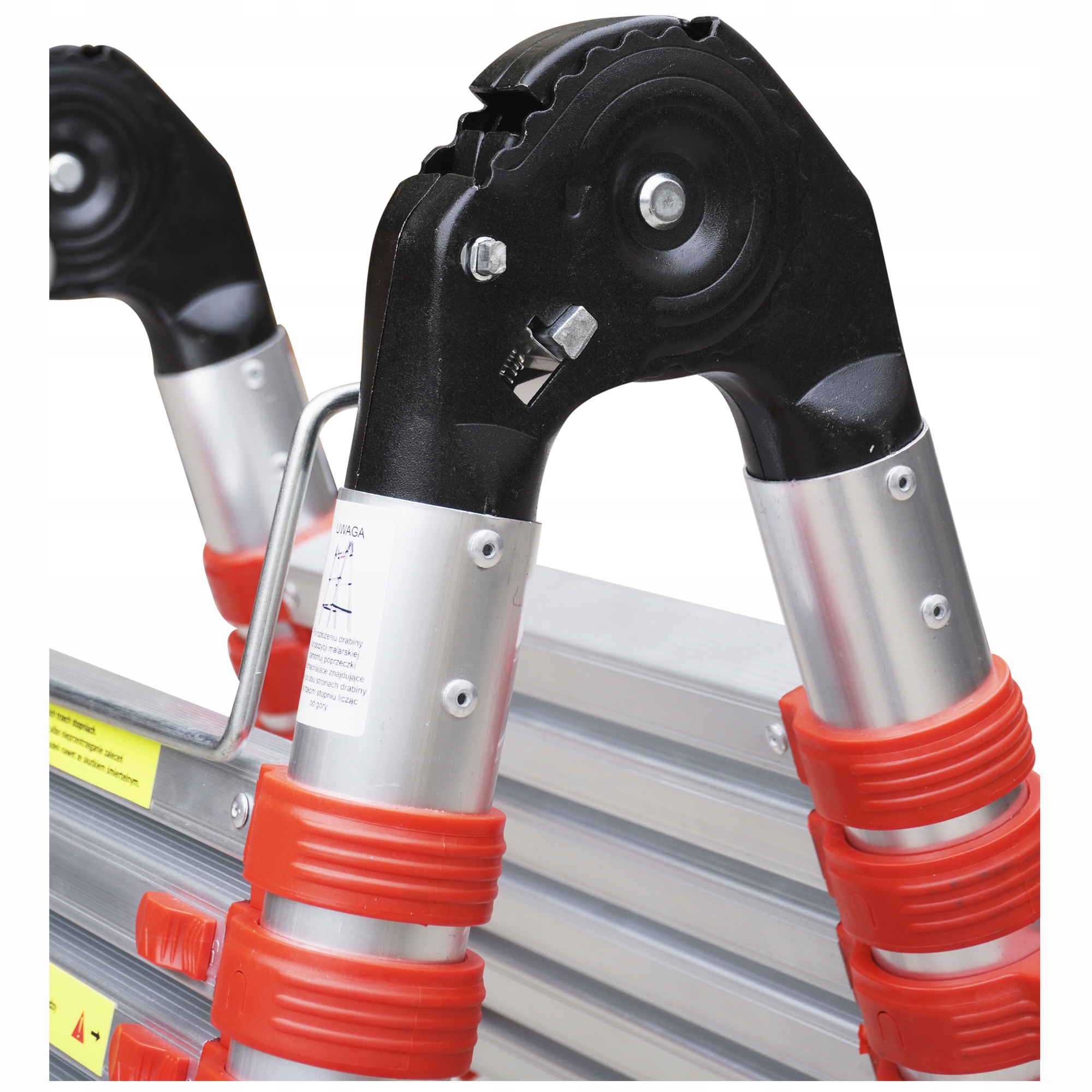ТЕЛЕСКОПІЧНА ШАРНІРНА ДРАБИНА 6,2 М, ПОСИЛЕНА, Бренд Kp Tools Professional