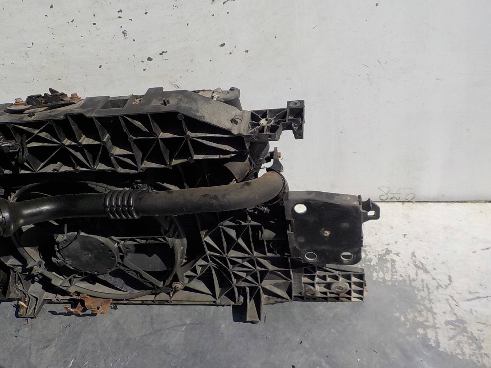 399 RENAULT GRAND SCENIC III 1.9 DCI support panel for radiators sider radiator