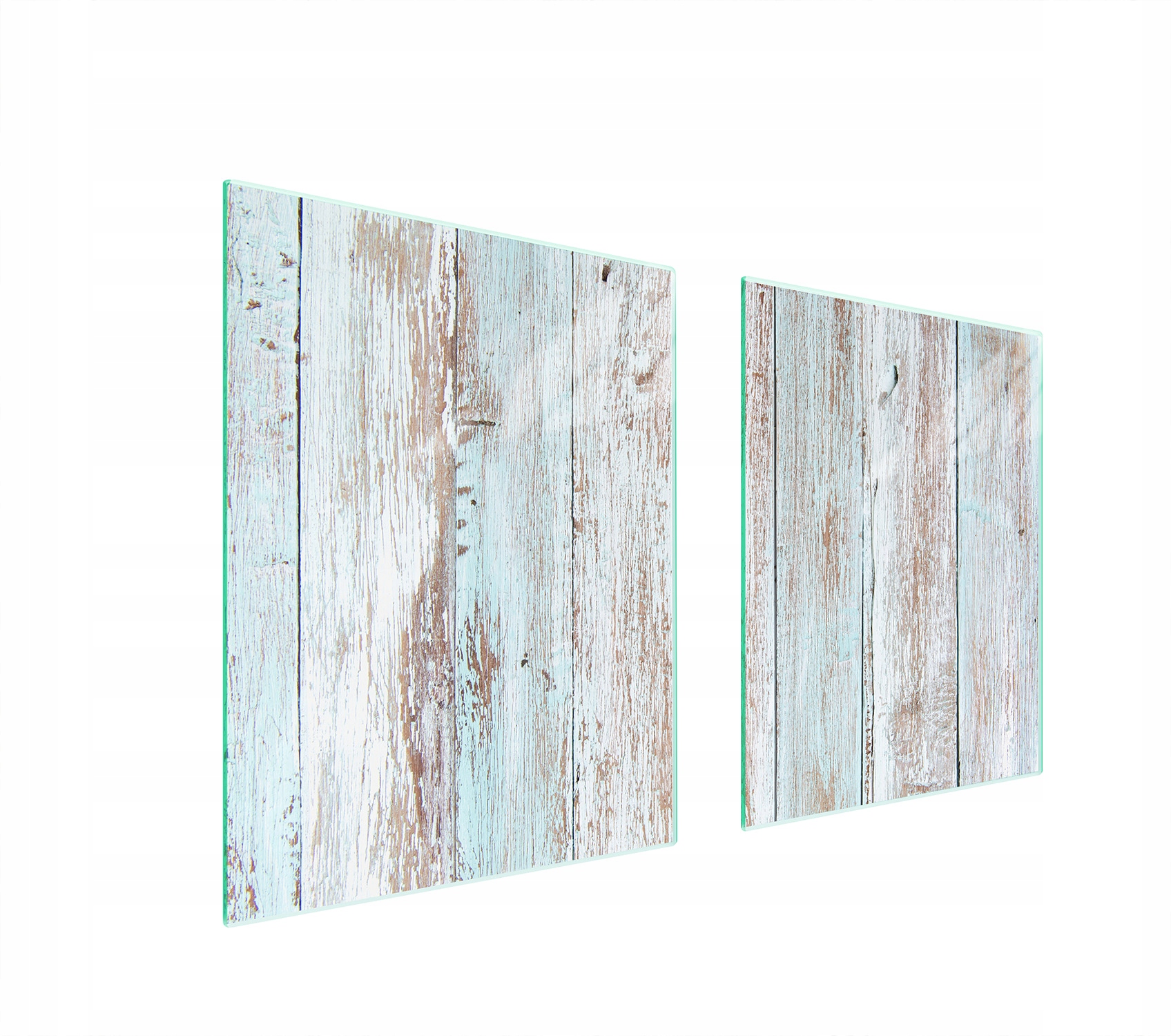 Ochranná Skleněná Deska Na Sporák 85x52 Dřevo Tvrzené Sklo