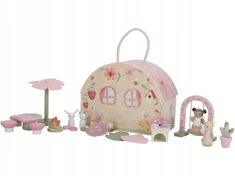 Domek dla lalek Little Dutch Leśny domek Fairy Garden LD7360