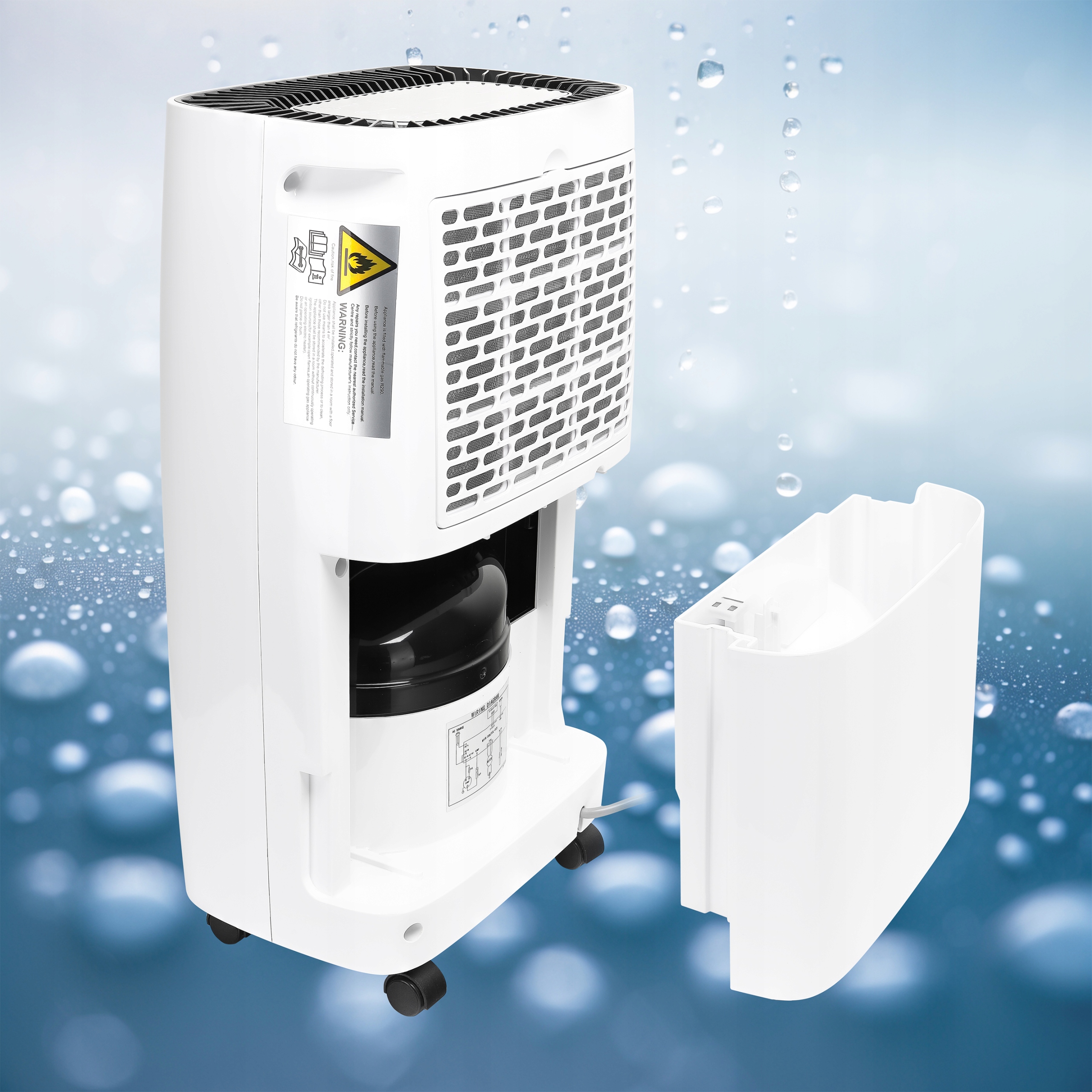 OSUSZACZ POWIETRZA POCHŁANIACZ WILGOCI OCZYSZCZACZ 10L/24H TIMER HIGROSTAT Marka Eldom