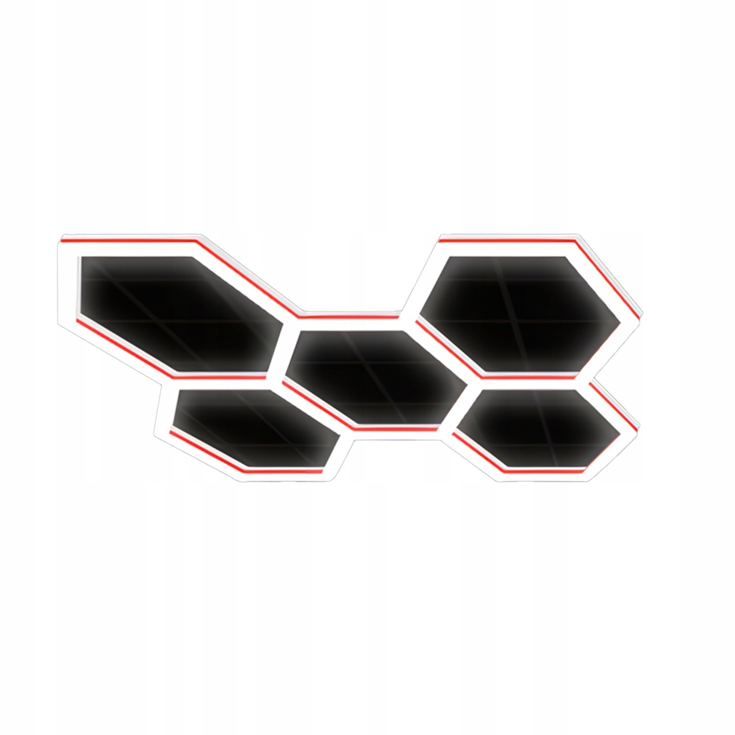 Gloser Hexagon Light Red pre rovnomerné Led osvetlenie pracovísk