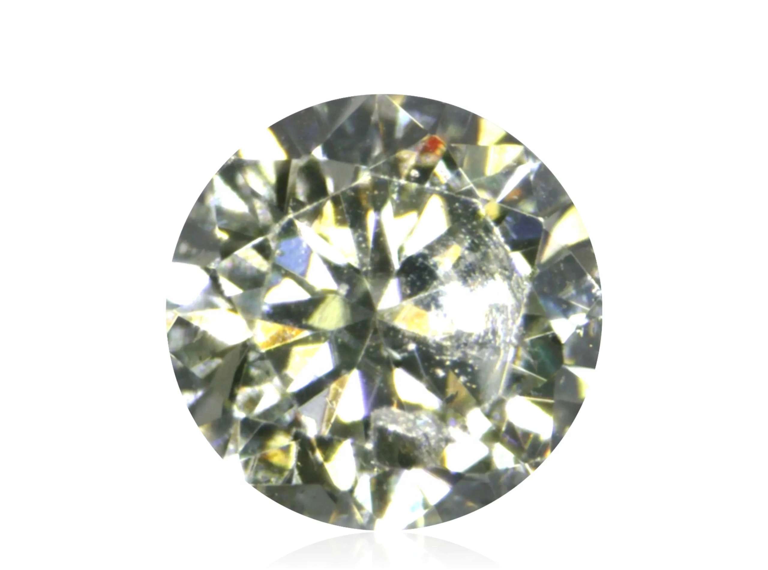 Přírodní Diamant 0.02ct Zelený Briliant SI2 eCertifikát Wbd