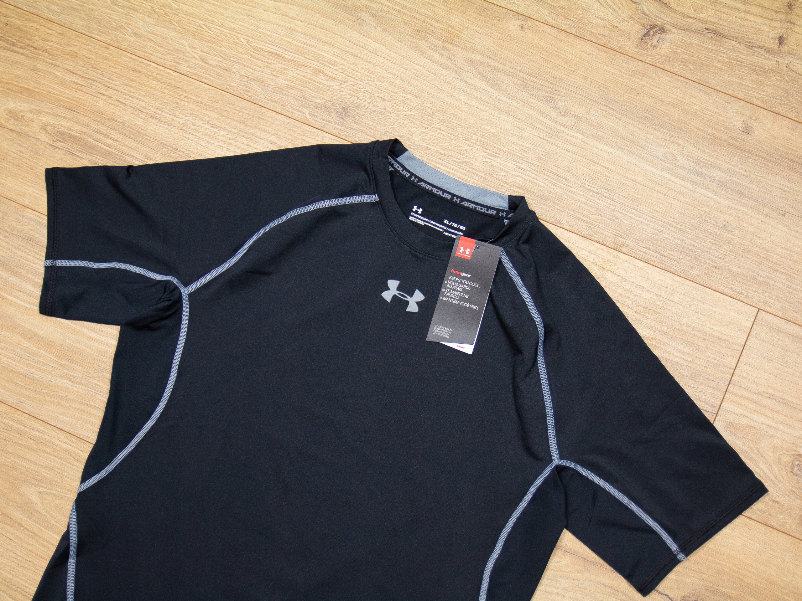 NEW! UNDER ARMOUR_MĘSKA KOSZULKA KOMPRESYJNA T-SHIRT SPORT GYM_XL Kod producenta MPN