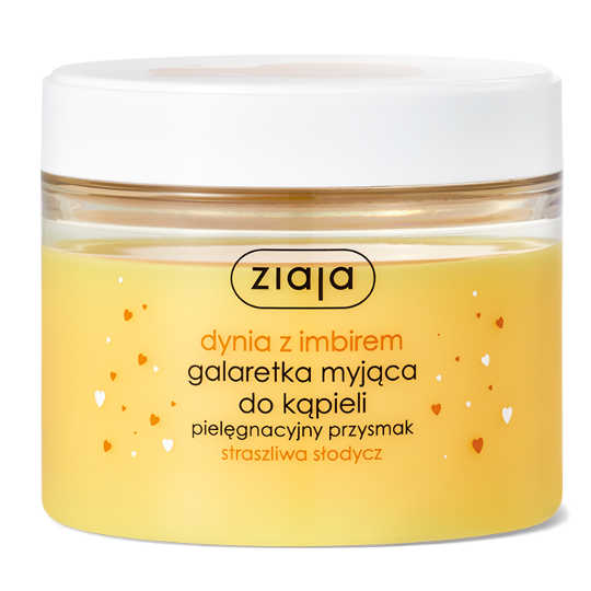 ZIAJA Dynia z imbirem galaretka myjąca do kąpieli straszliwa słodycz 260 ml