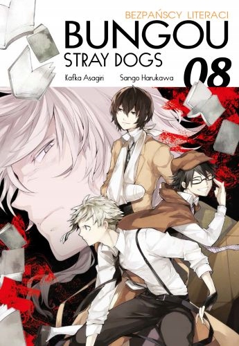 Bungou Stray Dogs 8 Bezpańscy literaci manga Wanek