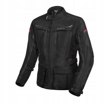 Dámska moto bunda Seca Discovery Lady Black čierna Darčeky
