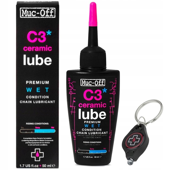 

Muc-off C3 Wet Ceramic Olej Smar Do Łańcucha 50ML