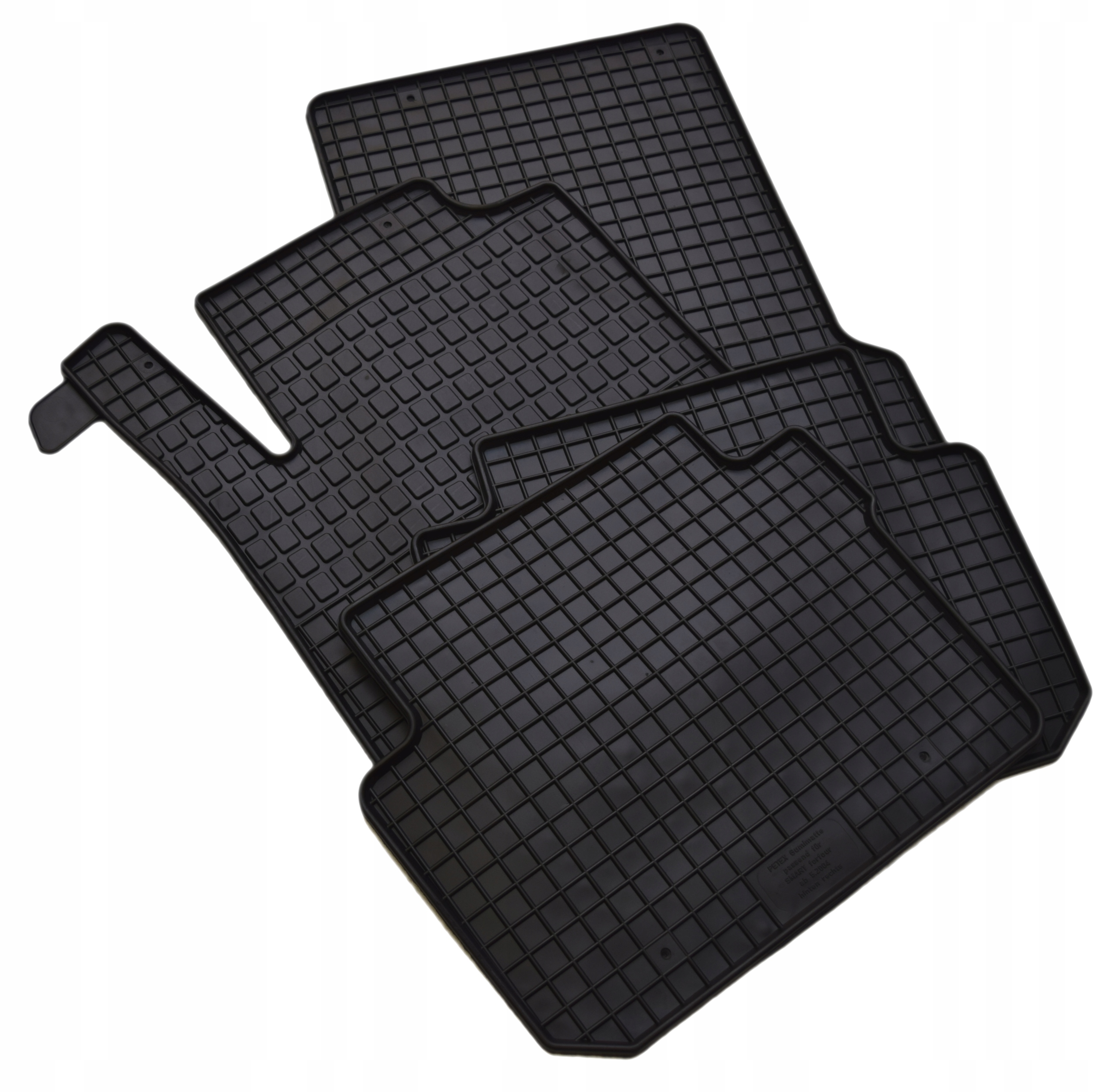 

Smart ForFour 04-06r. Dywaniki gumowe Petex