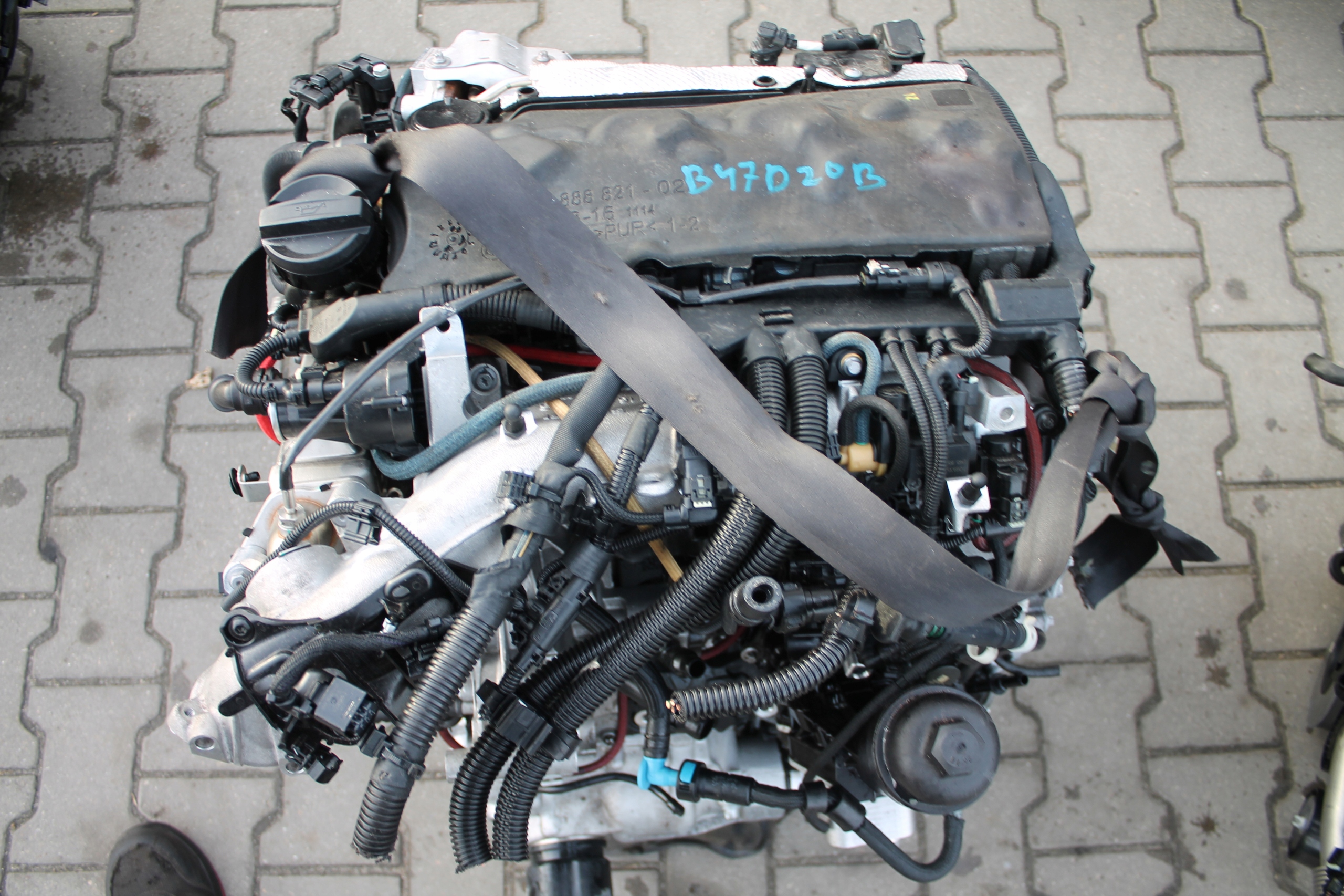 engine complete BMW B47D20B 10TYS KM