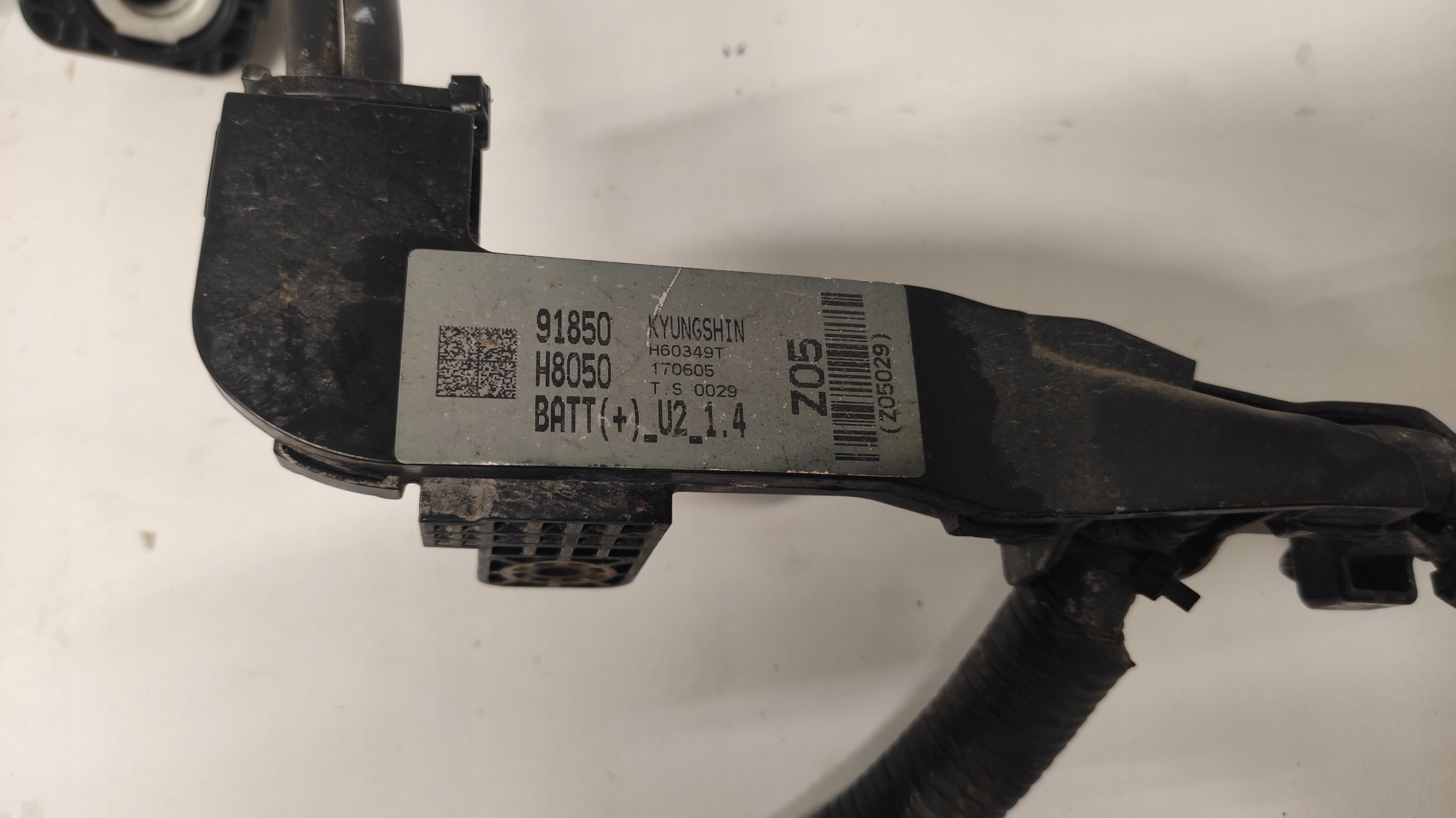 bundle wiring plus terminal plus KIA STONIC 1.6 CRDI 91850-H8050 17