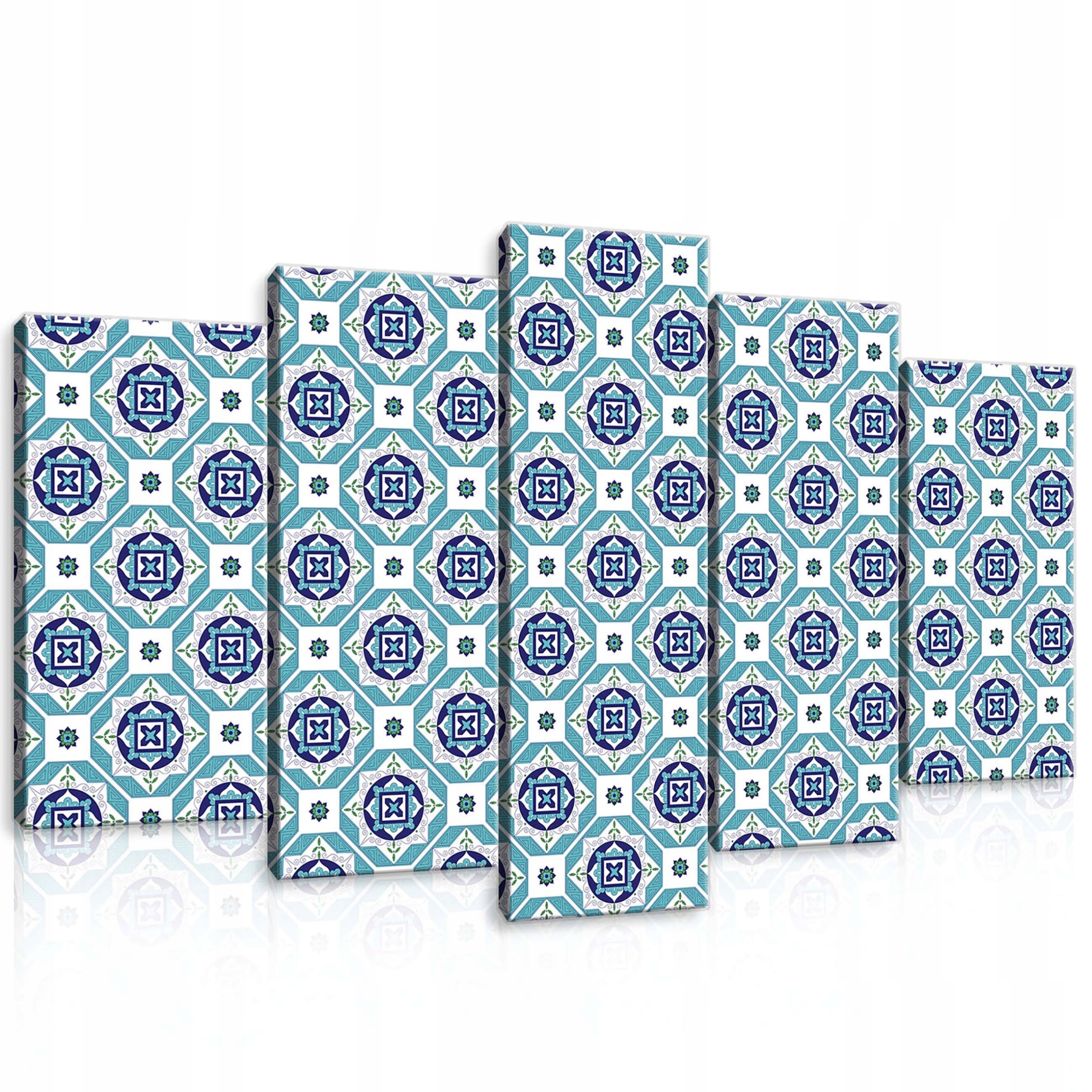 Obraz 100x60 Marocký vzor ornament mozaika arabská etnická abstrakce