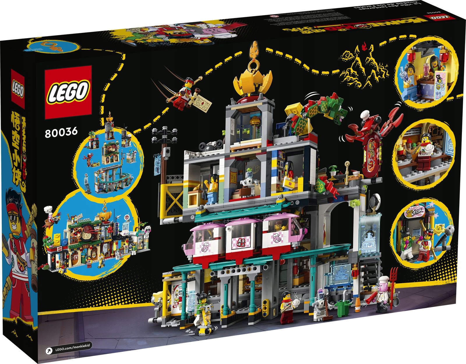 LEGO 80036 MONKIE KID MIASTO LATARNI Marka LEGO