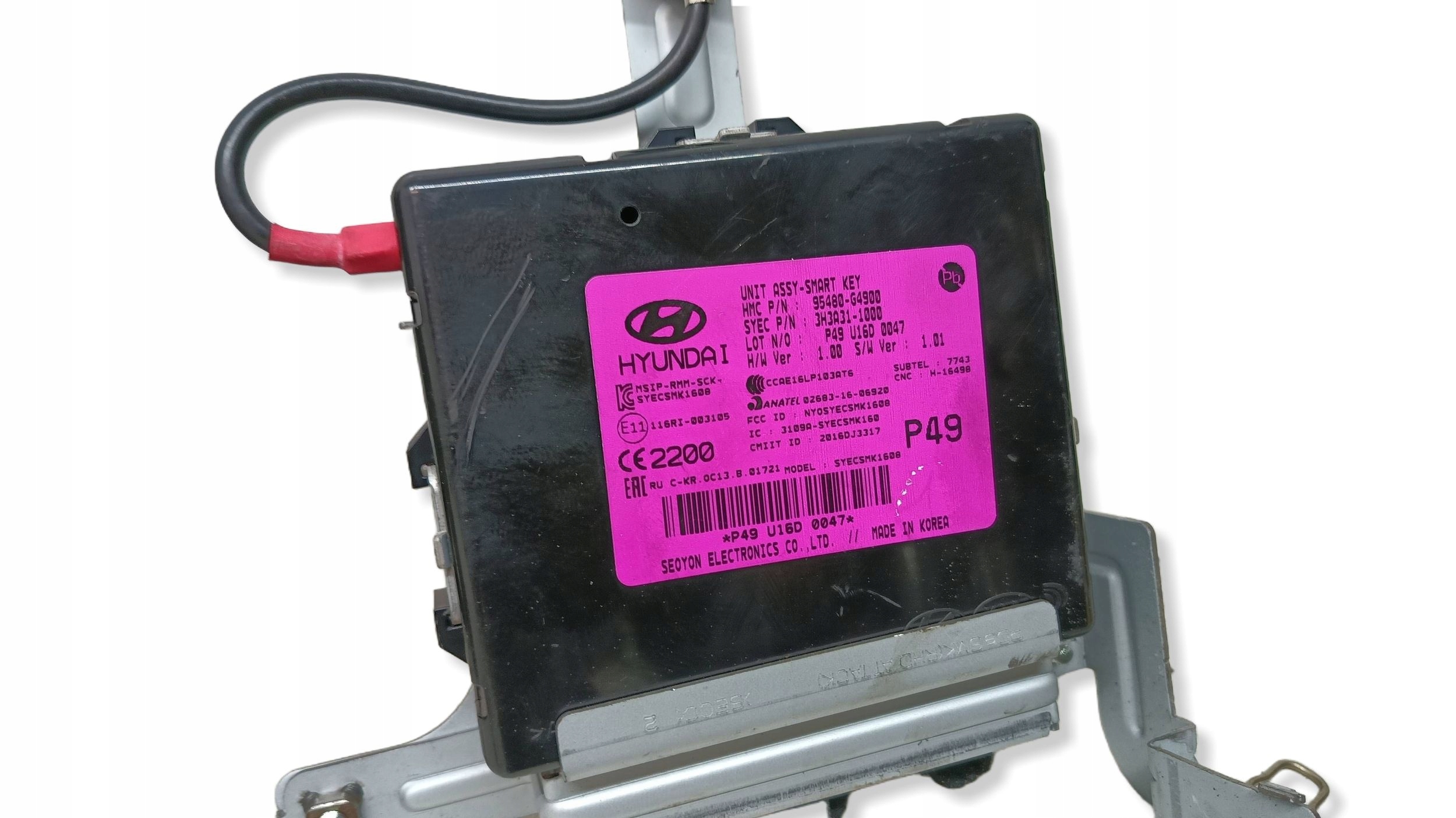 HYUNDAI I30 III computer running board STARTOWY 1,6 CRDI 0281031578 39140-2ABB0