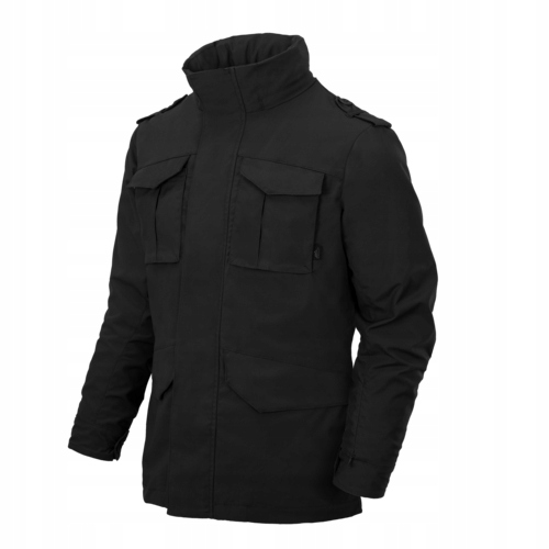 Vojenská taktická bunda Helikon Covert M65 Jacket Černá vel. XL