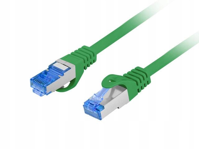 Lanberg Patchcord Przewód Do Sftp KAT6A Lszh Cca Fluke Passed 025M Zielony