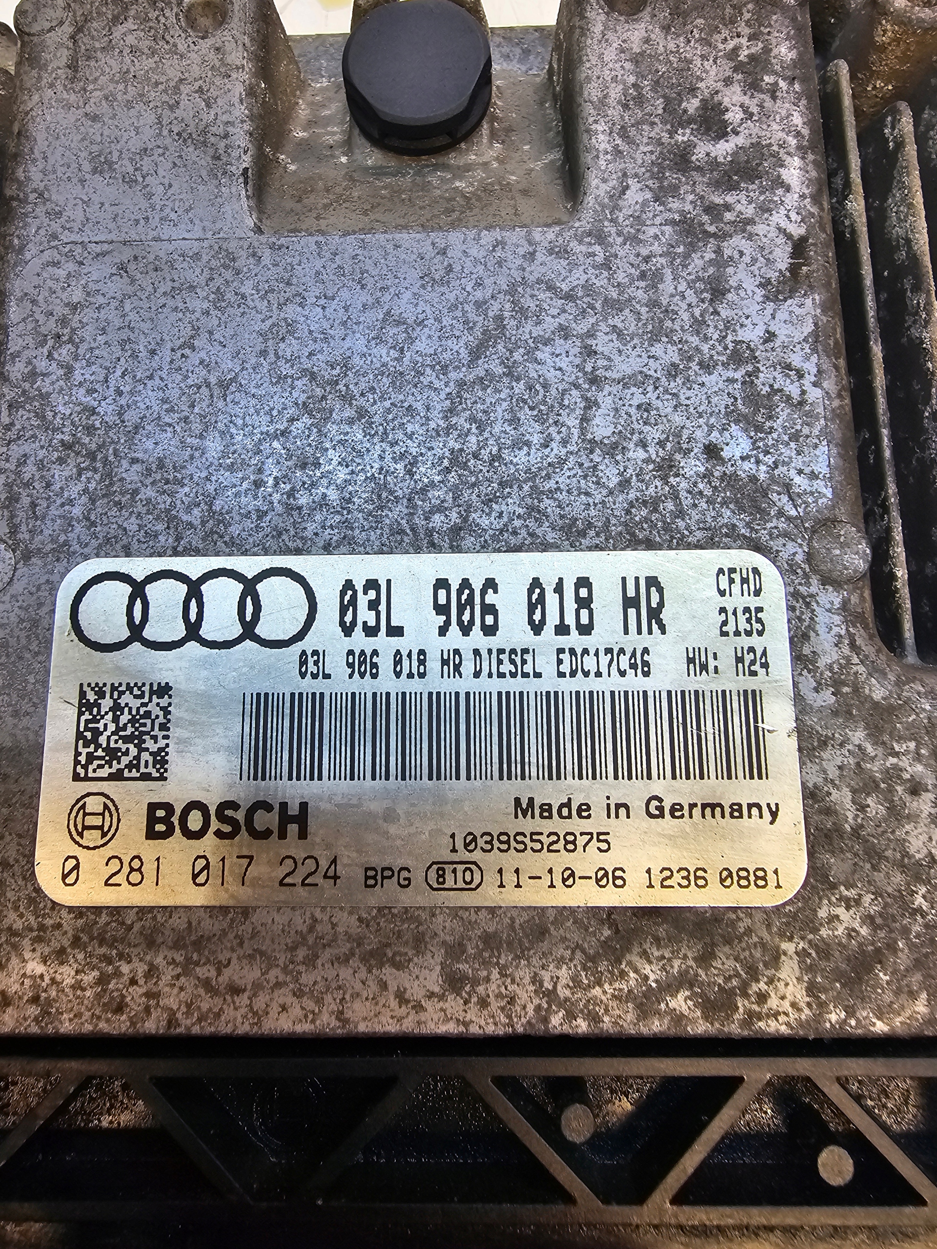 computer Centralina Motore AUDI A1 8X 03L906018HR