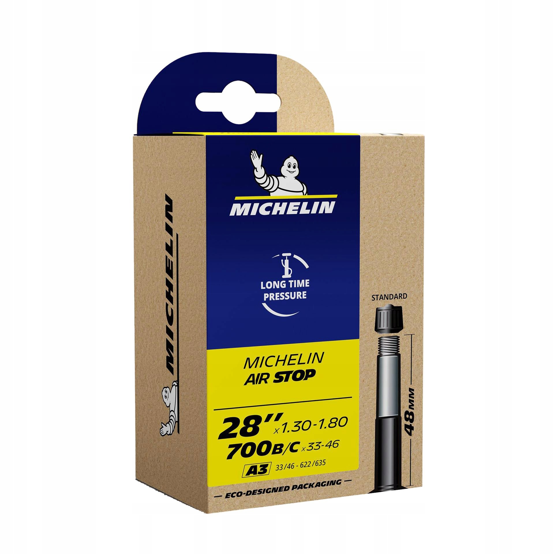 Dętka Michelin Airstop 28x1,30-1,80 Auto Av 48 mm