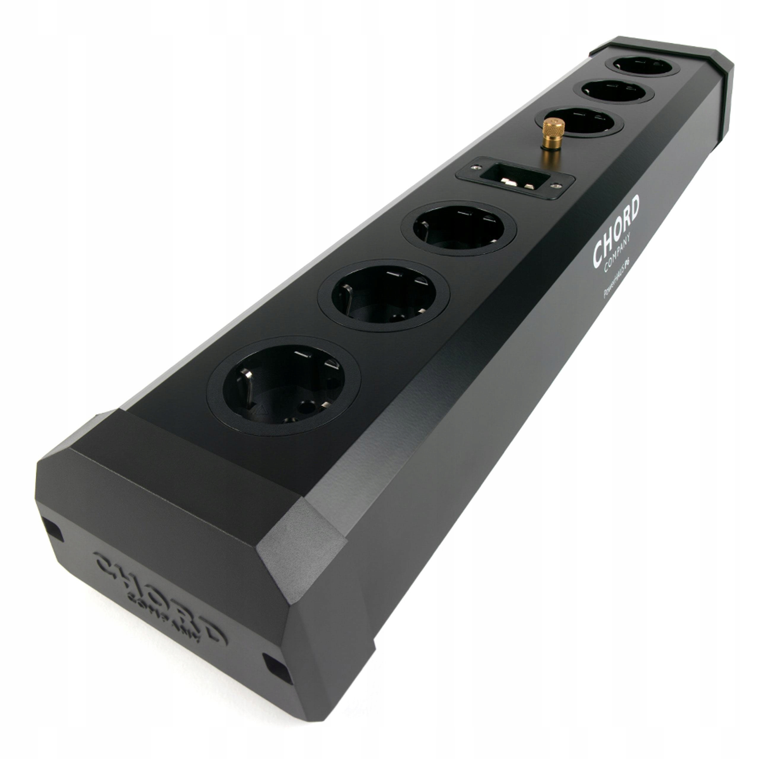 Chord Powerhaus P6 Eu Listwa Zasilająca 6 Gniazd Schuko 16A Aray Czarna