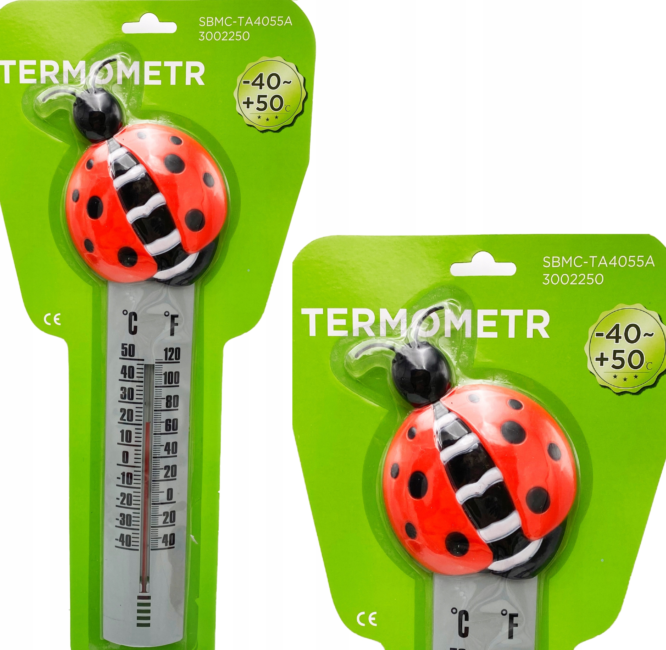 TERMOMETR NA OKNO OKIENNY DO DOMU BIEDRONKA Kod producenta SBMC-TA4055A