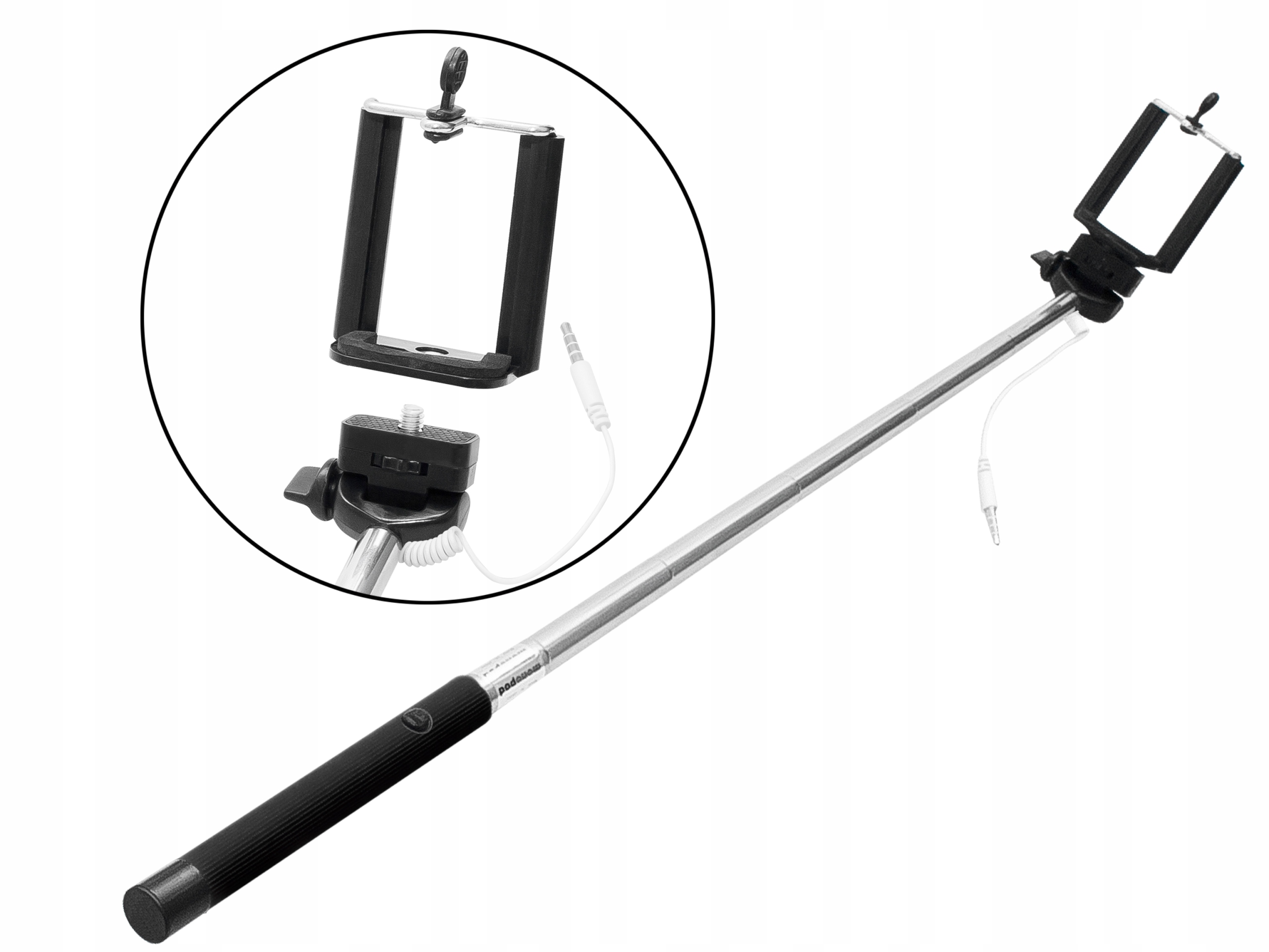 

Kijek do zdjęć Blow selfie stick uchwyt z kablem