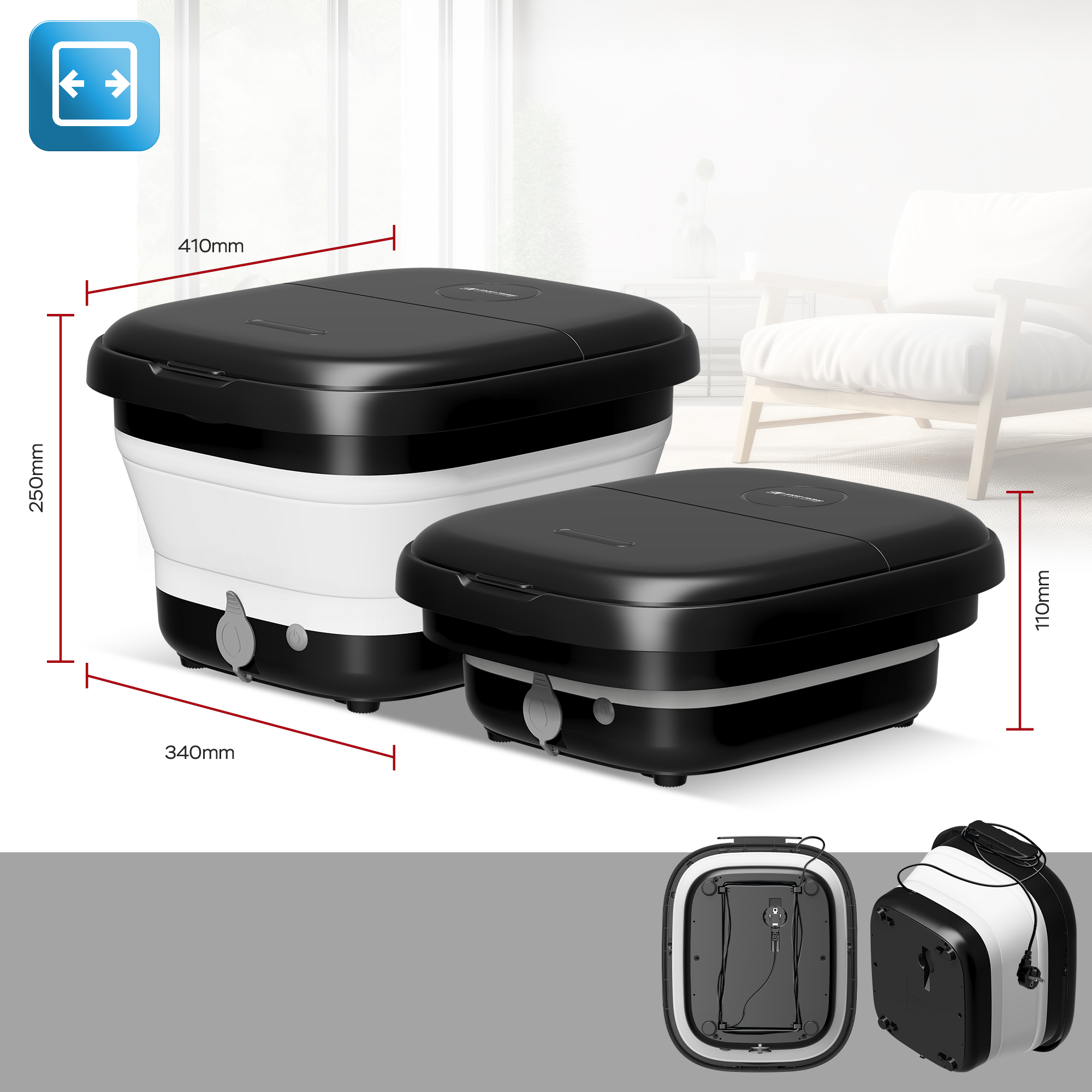 Emotional Addict セット Aparat do masażu uciskowego sekwencyjnego 4MAX (Zestaw 2N