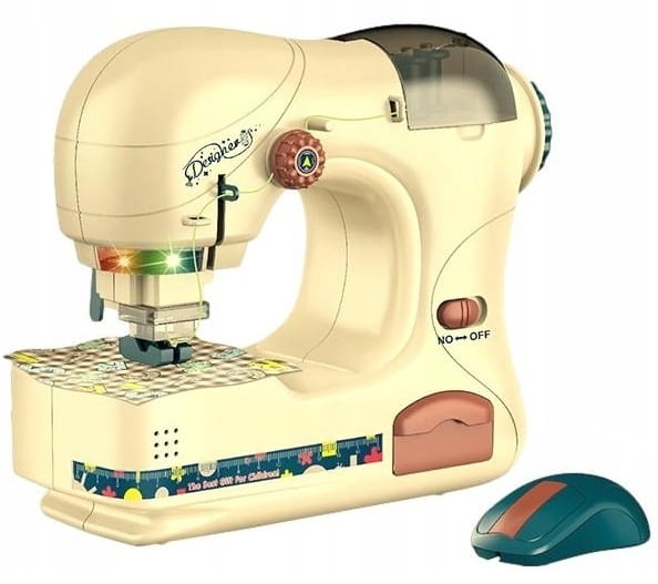 MASZYNA DO SZYCIA DLA DZIECI NA BATERIE BEZPIECZNA