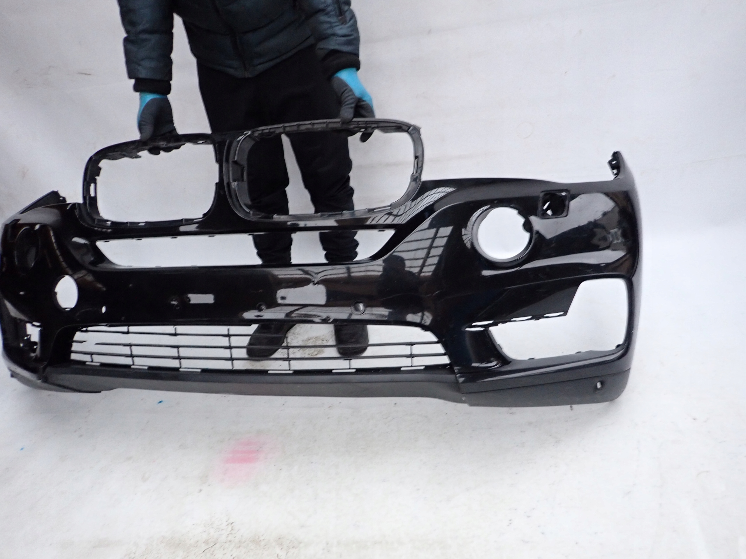 BMW X5 F15 13- bumper front front PDC SPR + supports