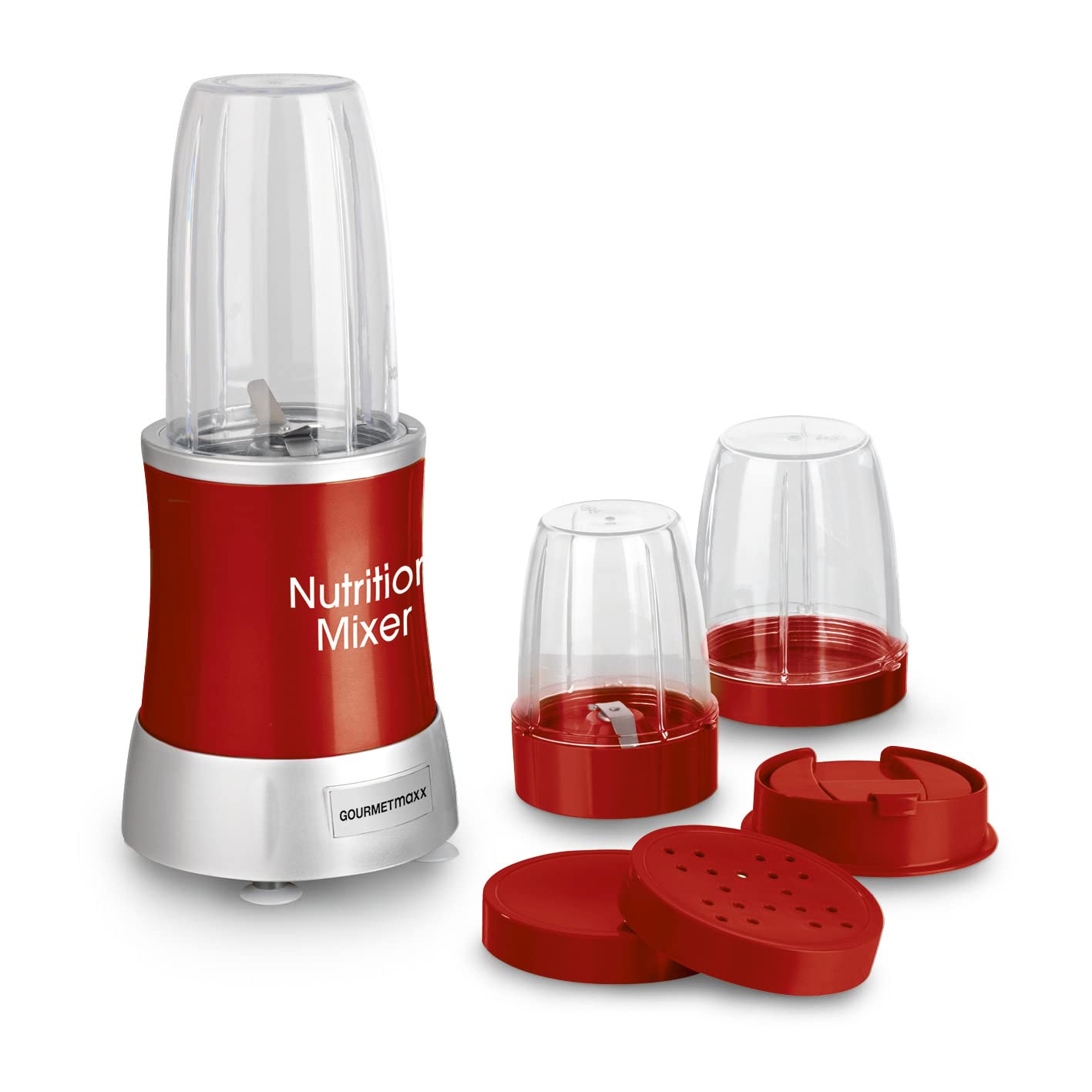 Stolní mixér GOURMETmaxx 1000 W červený