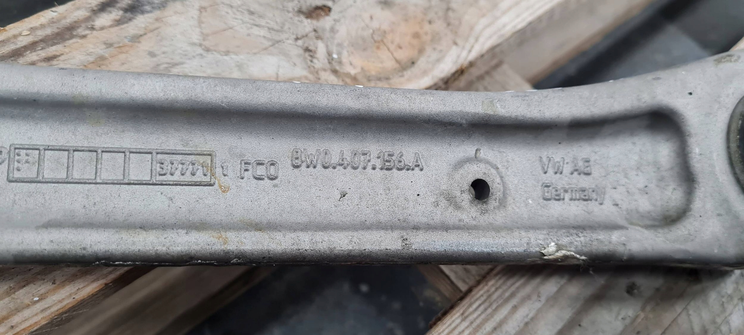 A5 8W Querlenker rechts vorne vorne 8W0407156A A4 B9 8W
