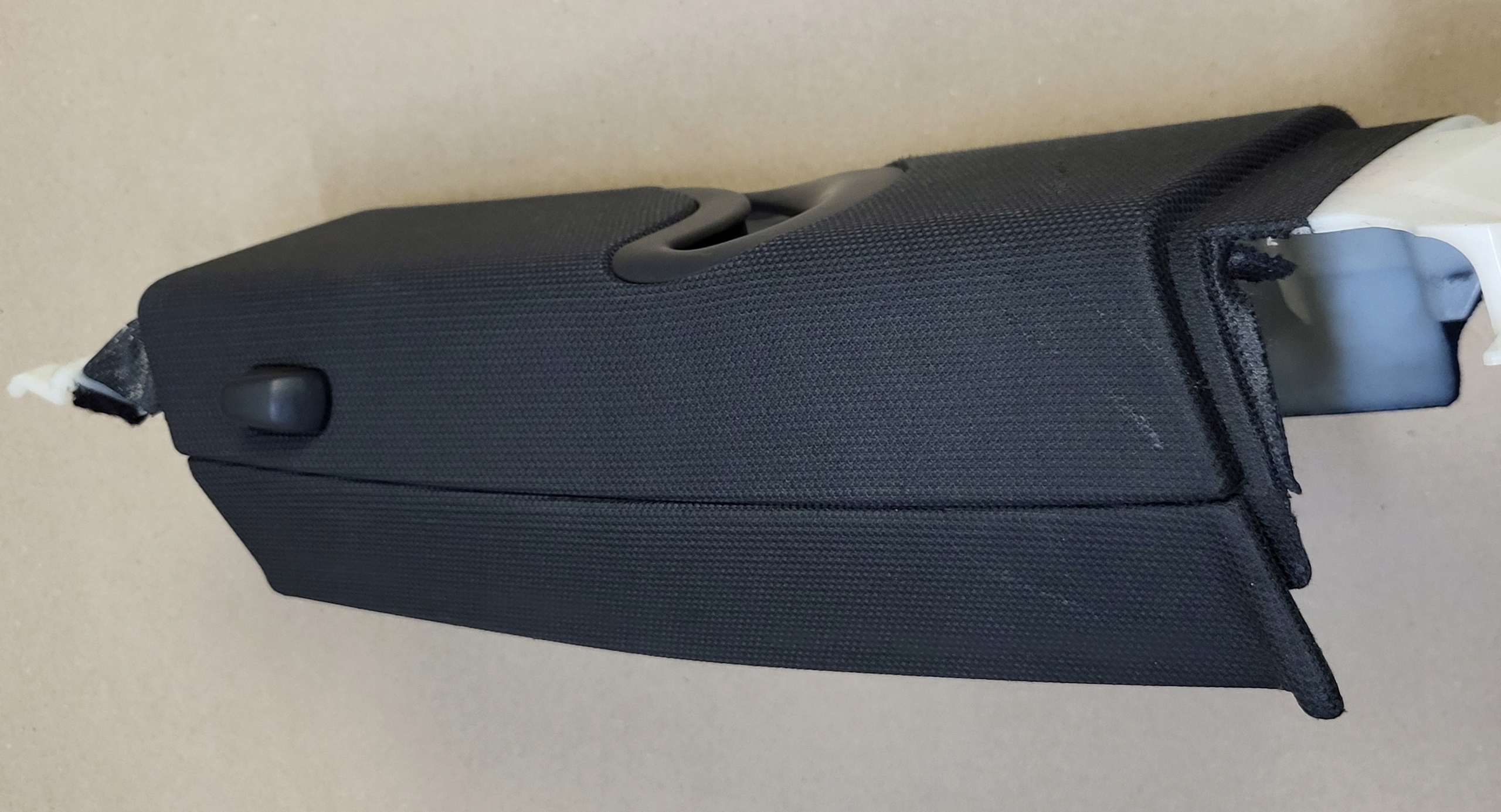 cover side SLUPKA B left central AUDI A5 8T COUPE S-line black, OE