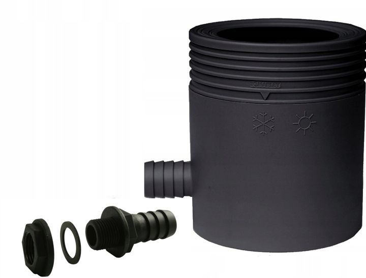 ZBIERACZ ŁAPACZ WODY DESZCZÓWKI FILTR 80-105 mm 1'