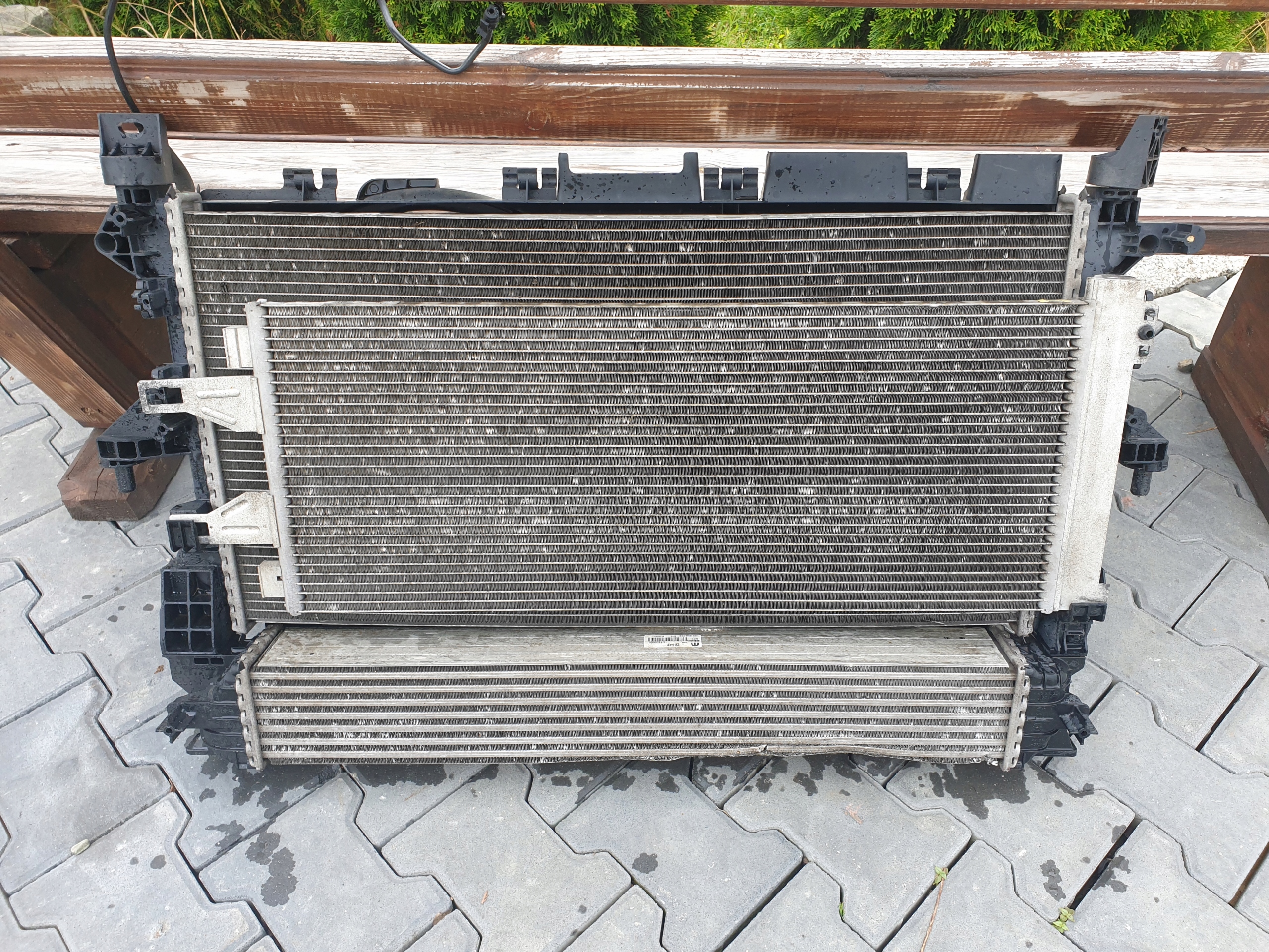 KOMPLET CHŁODNIC WENTYLATORY CITROEN JUMPER III 2.0 HDI