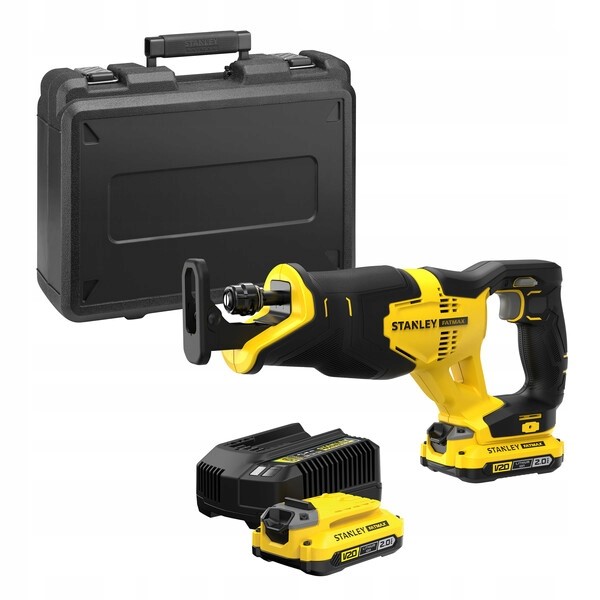 Pilarka szablowa Stanley Fatmax V20 18V zestaw 2x2.0Ah SFMCS310D2K