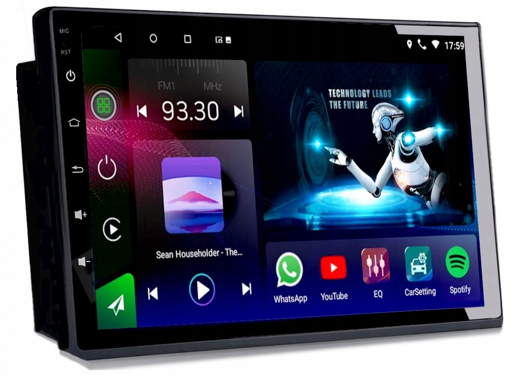 

Radio Gps 2DIN Android Auto 11 WiFI Bt Rds Carplay
