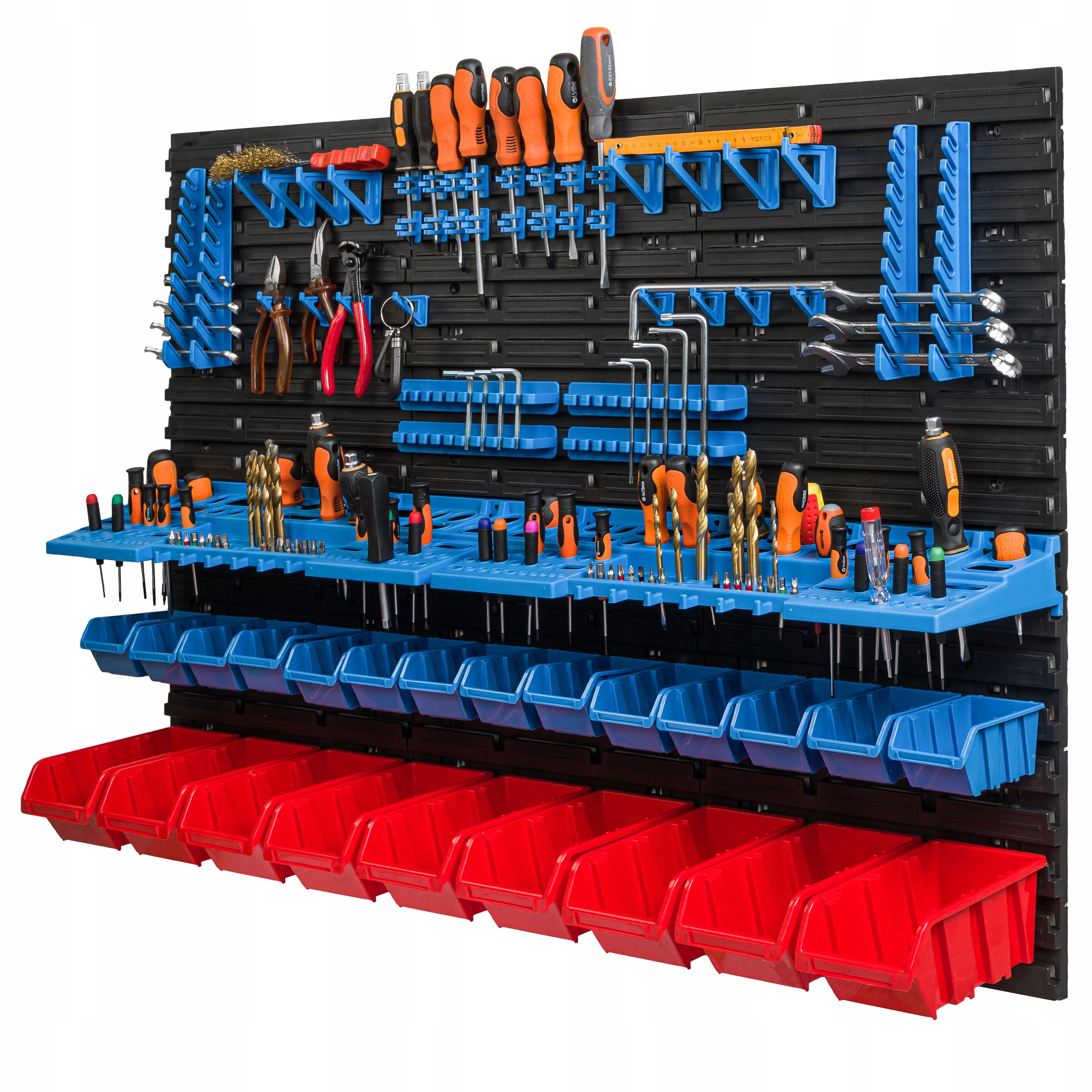 Dílenská tabule na nářadí 115x78 cm, 32 záchodů